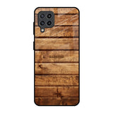 Wooden Planks Samsung Galaxy M32 Glass Back Cover Online