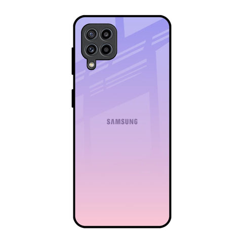 Lavender Gradient Samsung Galaxy M32 Glass Back Cover Online