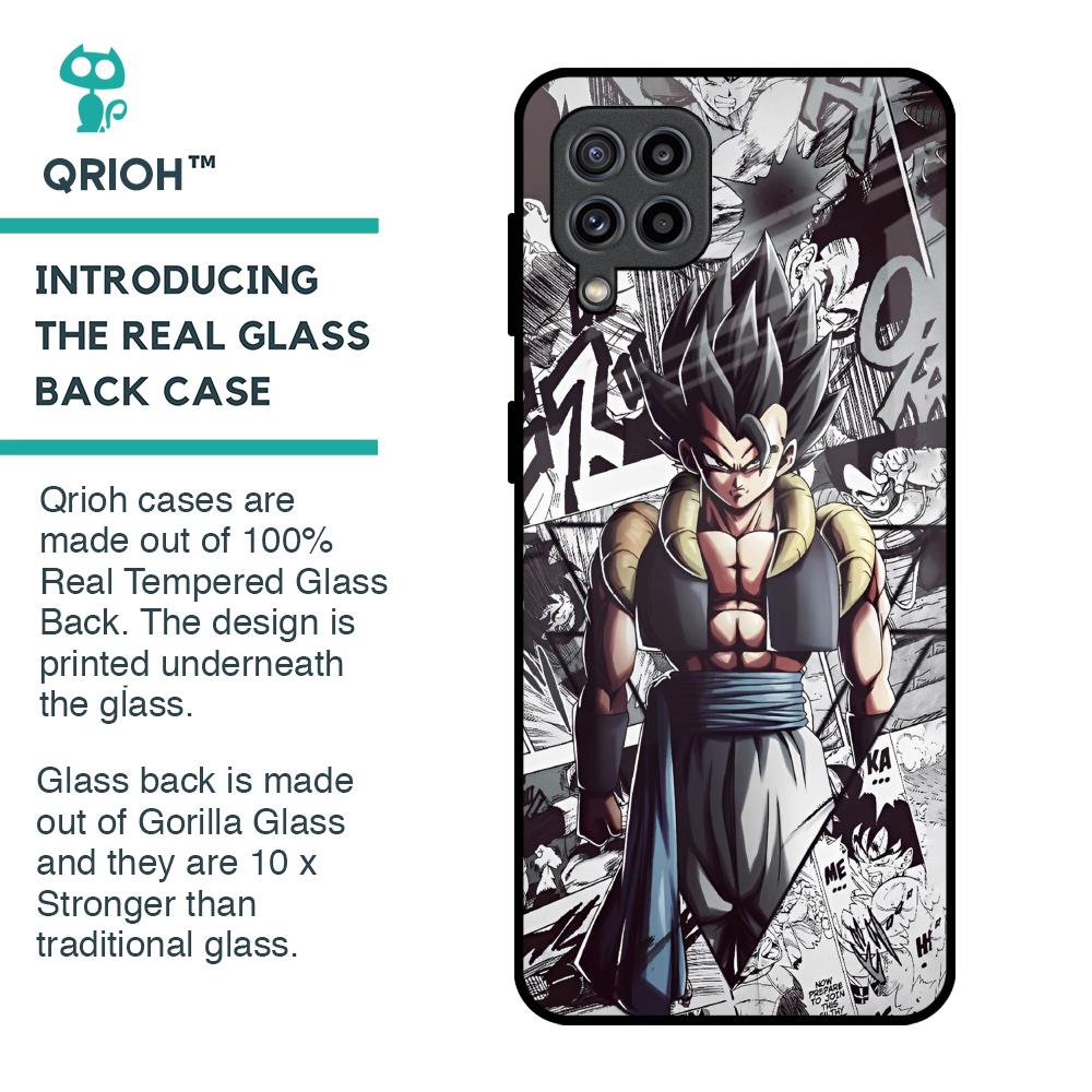 Dragon Anime Art Glass Case for Samsung Galaxy M32