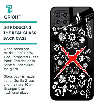 Red Zone Glass Case for Samsung Galaxy M32