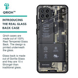 Skeleton Inside Glass Case for Samsung Galaxy M32