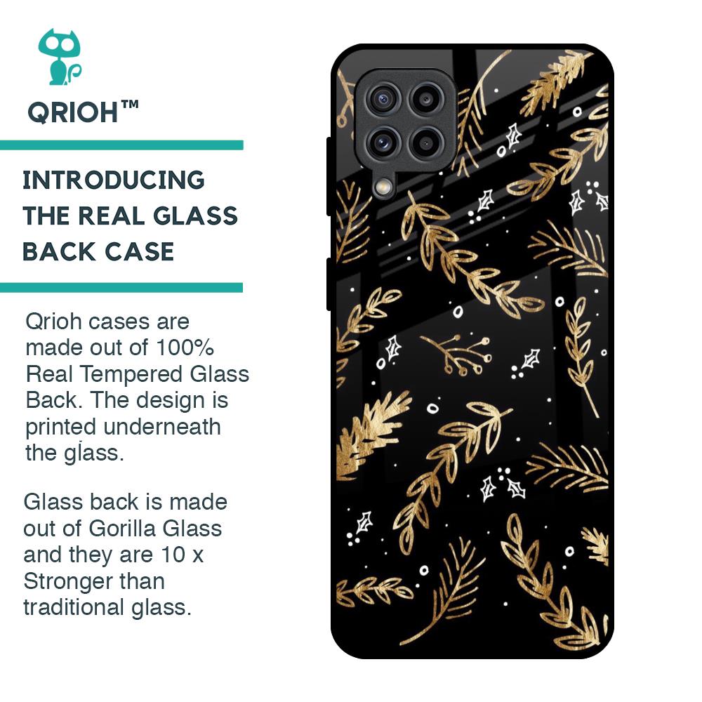 Autumn Leaves Glass Case for Samsung Galaxy M32