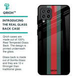 Vertical Stripes Glass Case for Samsung Galaxy M32