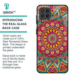 Elegant Mandala Glass Case for Samsung Galaxy M32