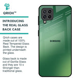 Green Grunge Texture Glass Case for Samsung Galaxy M32