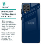 Royal Navy Glass Case for Samsung Galaxy M32