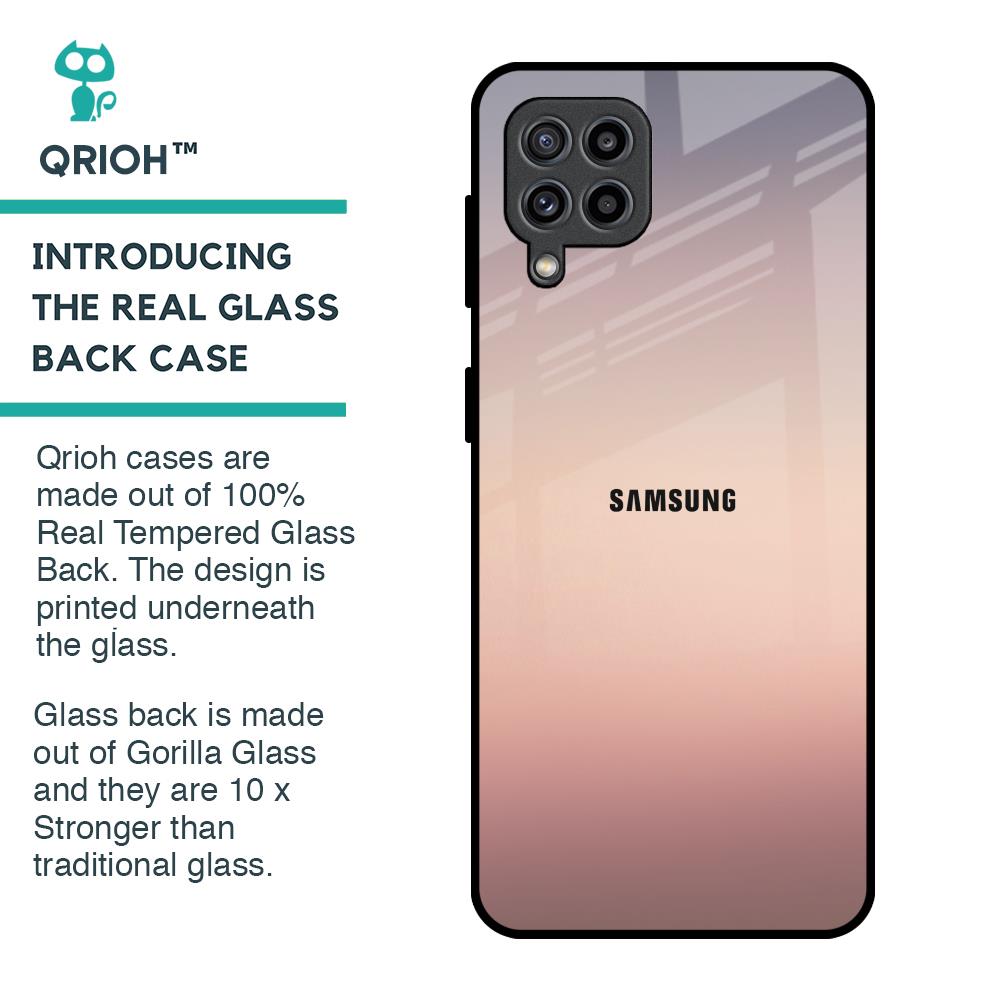 Golden Mauve Glass Case for Samsung Galaxy M32