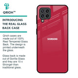 Solo Maroon Glass case for Samsung Galaxy M32