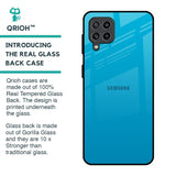 Blue Aqua Glass Case for Samsung Galaxy M32