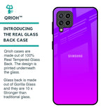 Purple Pink Glass Case for Samsung Galaxy M32