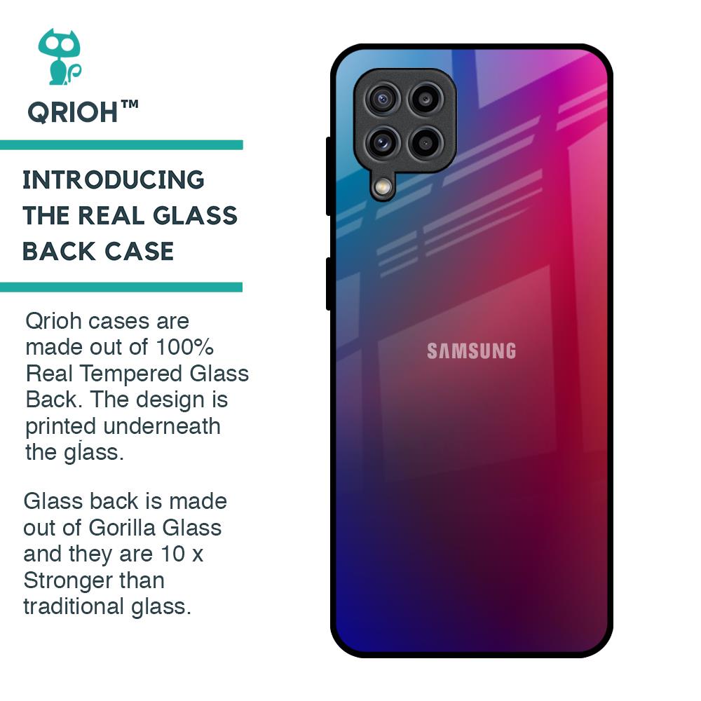 Magical Color Shade Glass Case for Samsung Galaxy M32