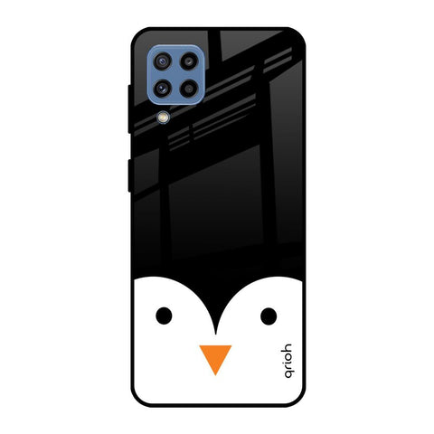 Cute Penguin Samsung Galaxy M32 Glass Cases & Covers Online