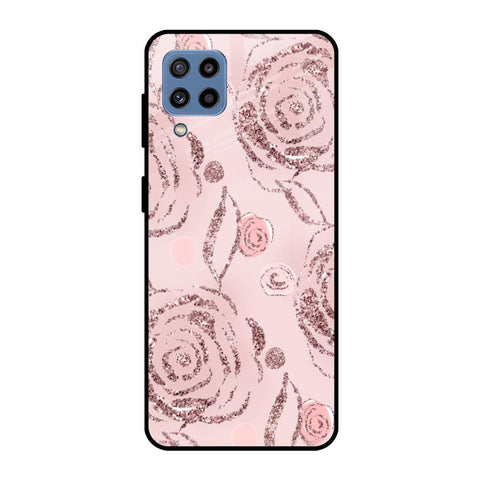 Shimmer Roses Samsung Galaxy M32 Glass Cases & Covers Online