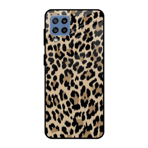 Leopard Seamless Samsung Galaxy M32 Glass Cases & Covers Online