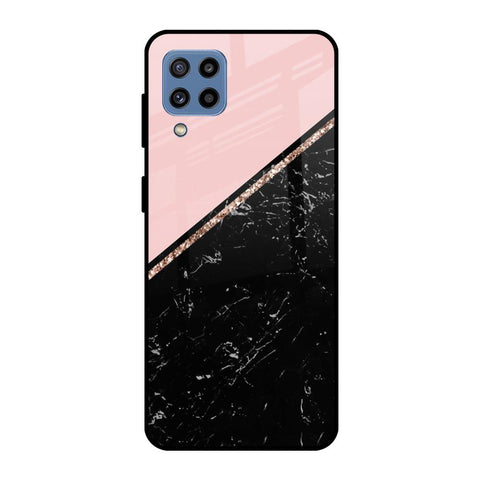 Marble Texture Pink Samsung Galaxy M32 Glass Cases & Covers Online
