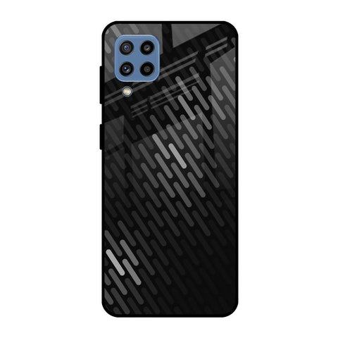 Dark Abstract Pattern Samsung Galaxy M32 Glass Cases & Covers Online