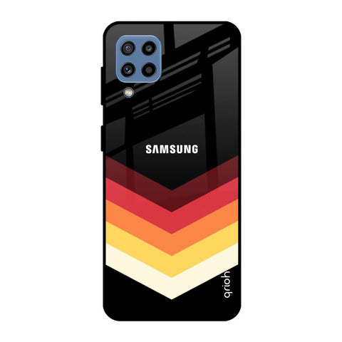 Abstract Arrow Pattern Samsung Galaxy M32 Glass Cases & Covers Online