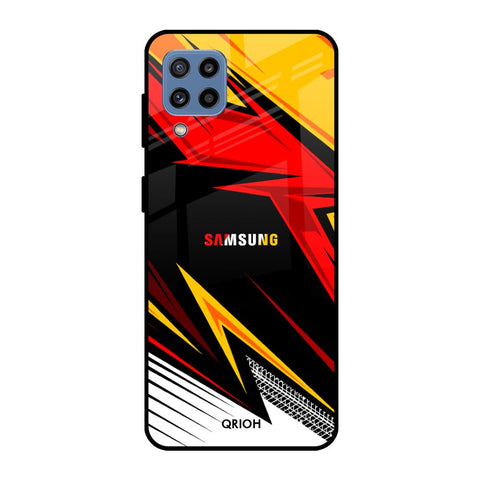 Race Jersey Pattern Samsung Galaxy M32 Glass Cases & Covers Online