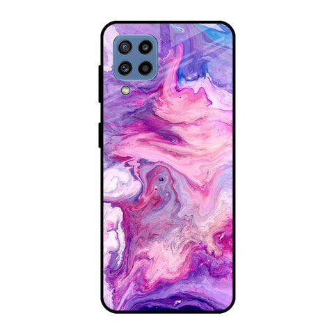 Cosmic Galaxy Samsung Galaxy M32 Glass Cases & Covers Online