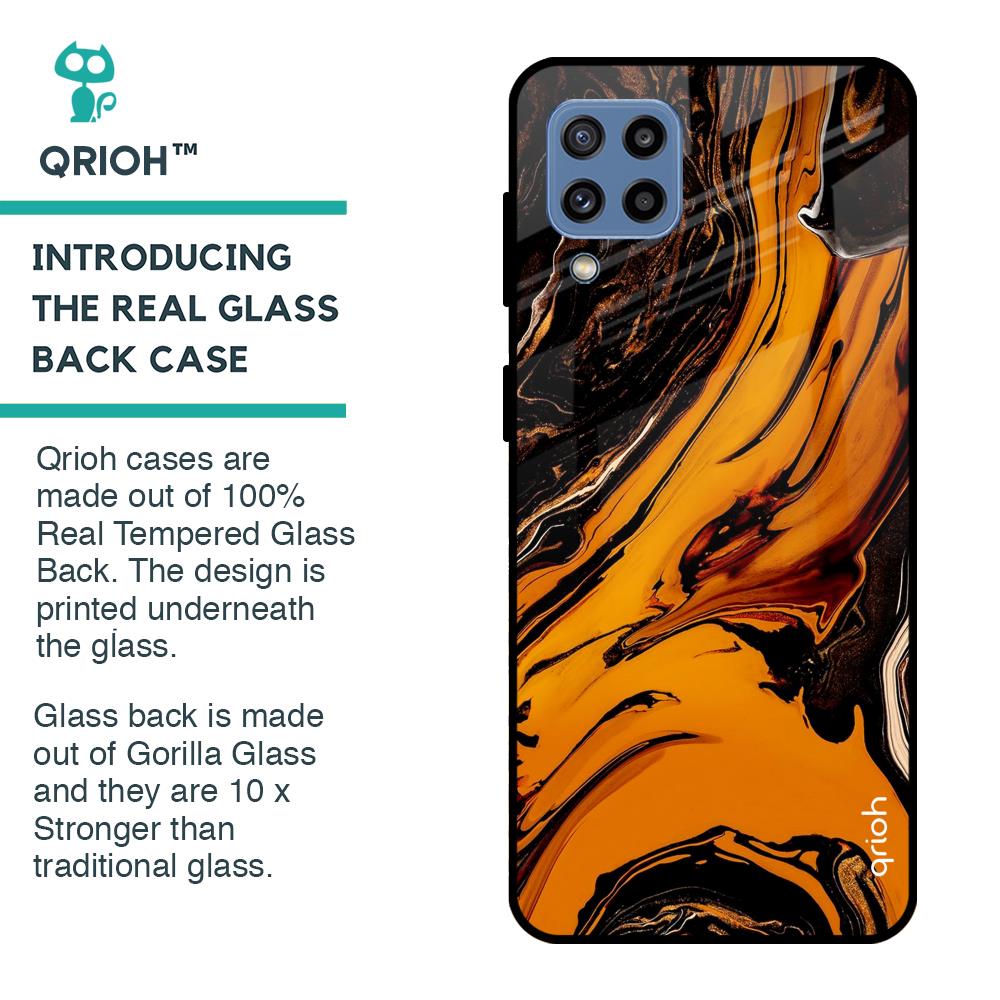 Secret Vapor Glass Case for Samsung Galaxy M32