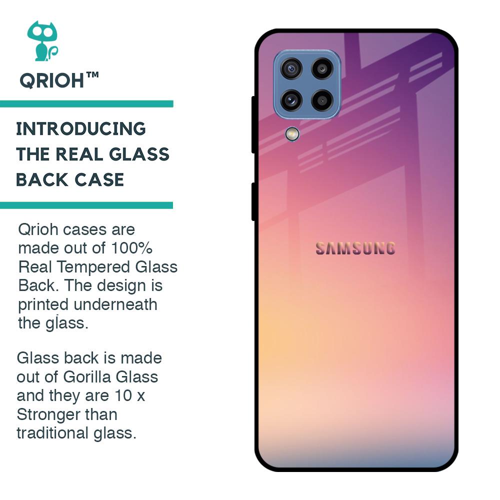 Lavender Purple Glass case for Samsung Galaxy M32