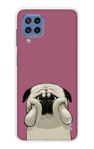 Chubby Dog Samsung Galaxy M32 Back Cover