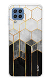 Hexagonal Pattern Samsung Galaxy M32 Back Cover