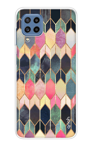 Shimmery Pattern Samsung Galaxy M32 Back Cover