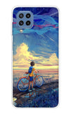 Riding Bicycle to Dreamland Samsung Galaxy M32 Back Cover