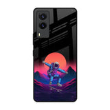 Retro Astronaut Vivo V21e Glass Back Cover Online