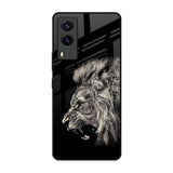Brave Lion Vivo V21e Glass Back Cover Online