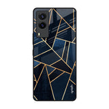 Abstract Tiles Vivo V21e Glass Back Cover Online