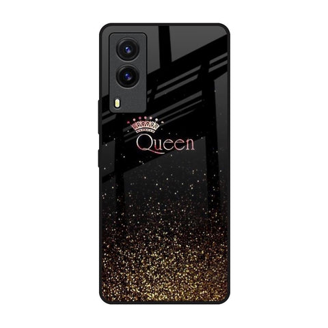I Am The Queen Vivo V21e Glass Back Cover Online