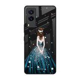 Queen Of Fashion Vivo V21e Glass Back Cover Online