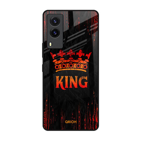 Royal King Vivo V21e Glass Back Cover Online