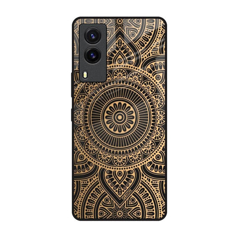 Luxury Mandala Vivo V21e Glass Back Cover Online