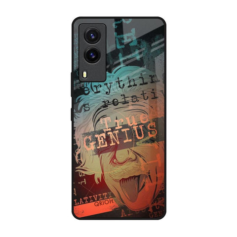 True Genius Vivo V21e Glass Back Cover Online