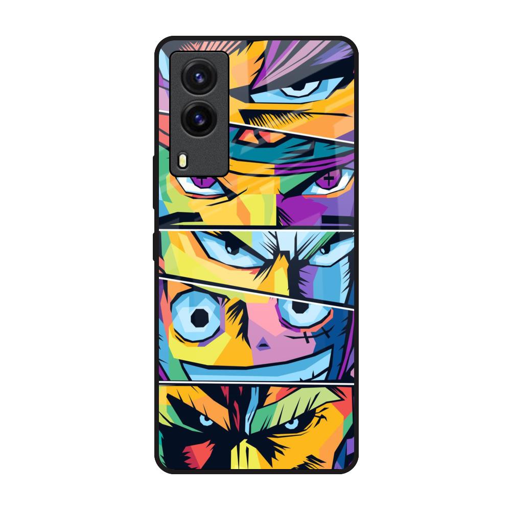 Anime Legends Vivo V21e Glass Back Cover Online