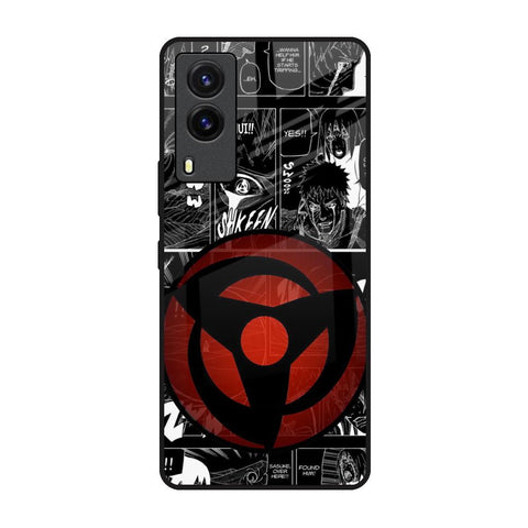 Sharingan Vivo V21e Glass Back Cover Online