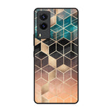 Bronze Texture Vivo V21e Glass Back Cover Online