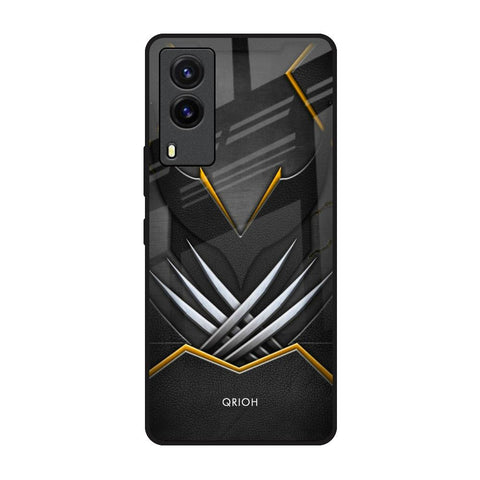 Black Warrior Vivo V21e Glass Back Cover Online