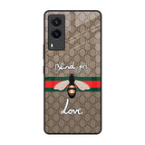 Blind For Love Vivo V21e Glass Back Cover Online