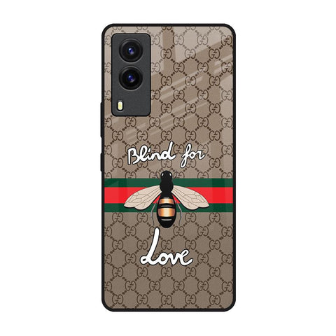 Blind For Love Vivo V21e Glass Back Cover Online