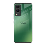 Green Grunge Texture Vivo V21e Glass Back Cover Online
