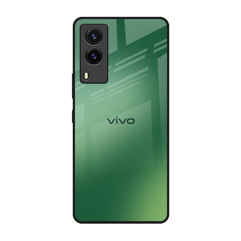 Green Grunge Texture Vivo V21e Glass Back Cover Online