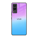 Unicorn Pattern Vivo V21e Glass Back Cover Online