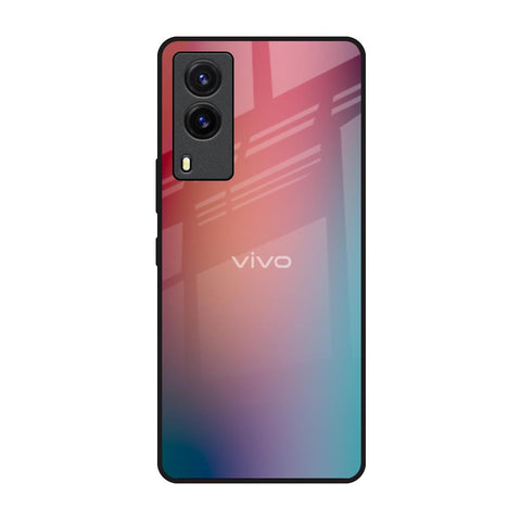 Dusty Multi Gradient Vivo V21e Glass Back Cover Online