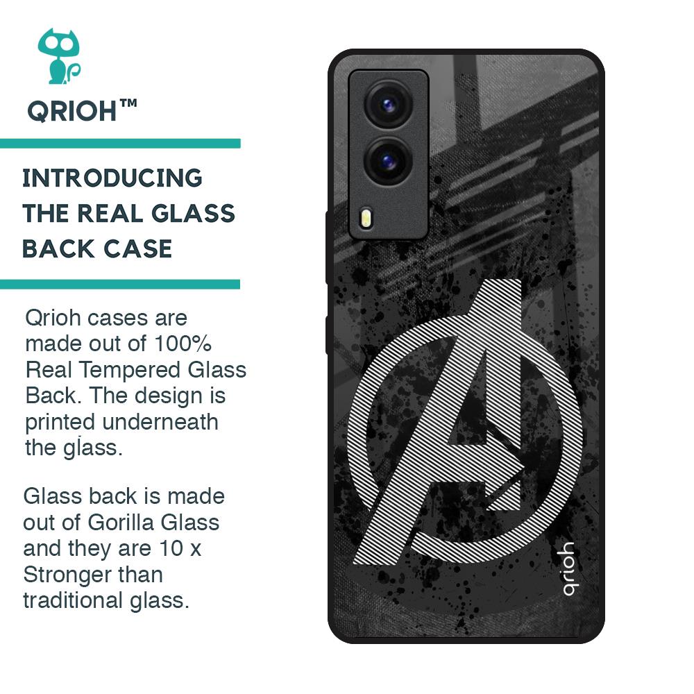 Sign Of Hope Glass Case for Vivo V21e