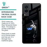 Car In Dark Glass Case for Vivo V21e