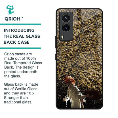 Rain Festival Glass Case for Vivo V21e